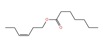 (Z)-3-Hexenyl heptanoate